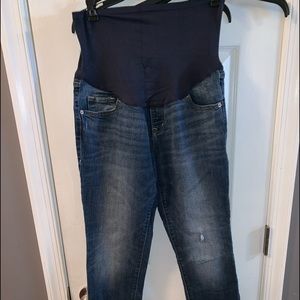 Old navy full panel Maternity skinny jeans